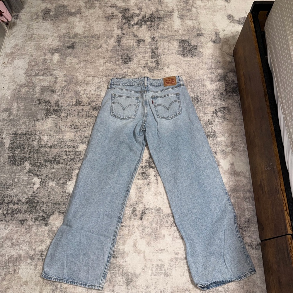Classic Levis Super-Low wide-leg Jeans 30 - Picture 6 of 10